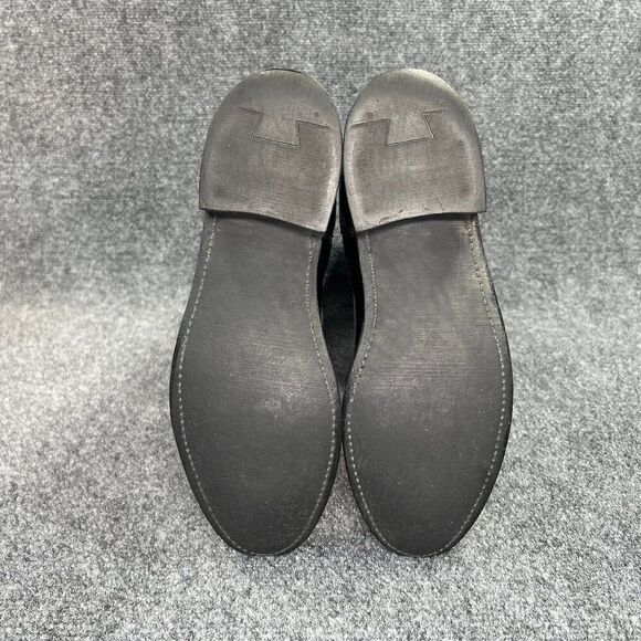 The Effingham Bond Boot Co Women's 8 Black Leather Tall Riding Lace Knee Boots - Picture 12 of 16